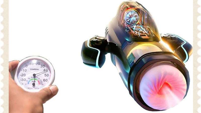 Máy thủ dâm cầm tay có nhiệt leten bermuda